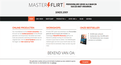 Desktop Screenshot of masterflirt.nl
